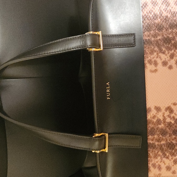 FURLA Dolce Vita Tote With Top Zip Handle Bag - Picture 7 of 7